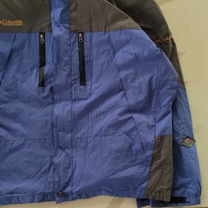 COLUMBIA TITANIUM GORETEX WATERPROOF JACKET BLUE