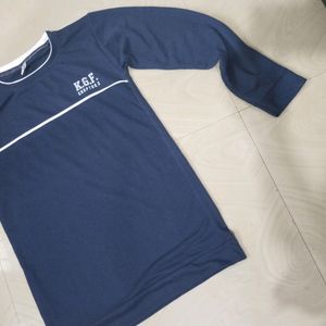 Navy Blue Tshirt For Mens