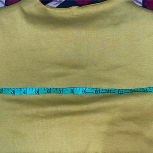 Mustard Stretchable Top