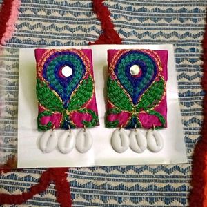 New Peacock Earings