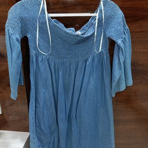 ONLY Mini Denim Dress Women