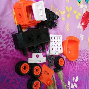Kids Re-assemble Vehicle Toy