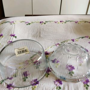 2 Glass Serve ware