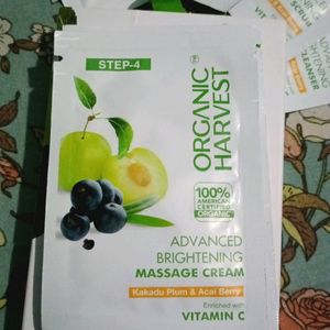 Organic Hervest advanced Brightening Facial Kit