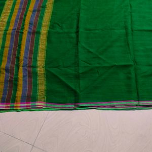 Zaree Border Pure Cotton Saree