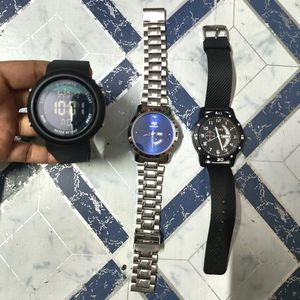 Stylish Watch For Men Combo Of 3