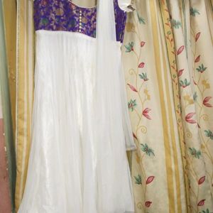 Churidhar With Pant Top Shall