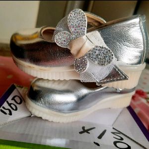 Sliver Baby Girl Sandal..