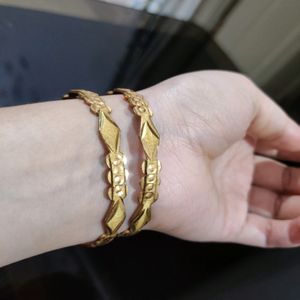 Gold Plated Bangles