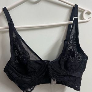 Vero Moda Black Lace Bra