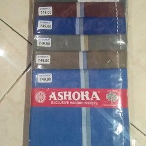 Branded ASHOKA Handkerchiefs Pack Of 12 Pieces