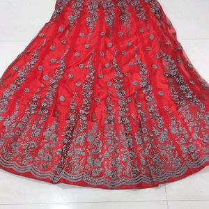 Red Lehenga