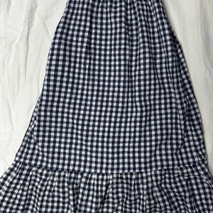 Gingham Skirt