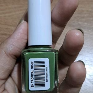 Zudio Olive Green Colour Nail Paint