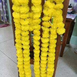 Marigold Artificial Flowers Lat Yellow