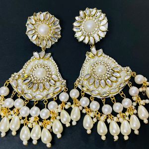 Fancy Party Wear Have Long Size Earrings