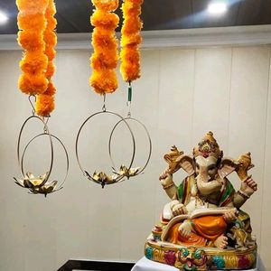 😍Diwali Special😍2 Lotus Rings + Marigold Strings