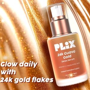 Guava 24k Gold Face Serum | Instant Glow | 2-in-1