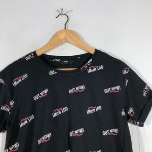 Black Printed Top(Women’s)