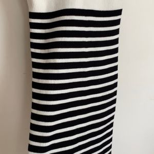 B&W Knit Dress