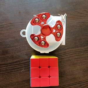 Cube And Spinner Both (New)