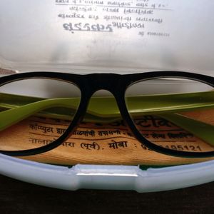 ZERO power smart looking green colour Glasses