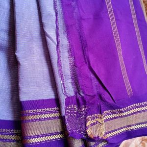 Lavender 🪻🪻 Silk Saree