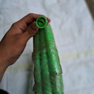 Flexible Green Pipe