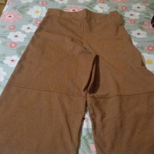 Brown Formal Flared Pant For Women