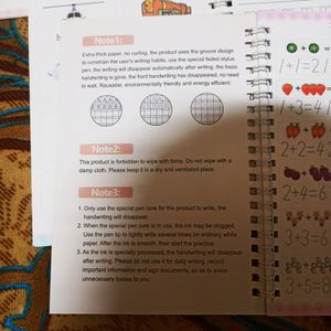 Kids learning Special Reusable Copy book