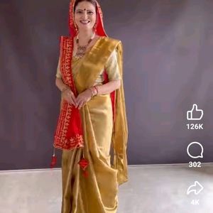 Beautiful Saree DUPATTA