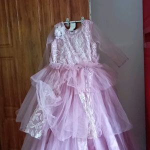 Girls Net Gown