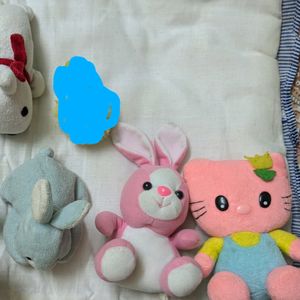 Soft Toys Combo - 4