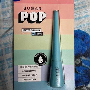 Sugar Pop Matte Blue Eye Liner