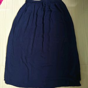 Front Slit Formal Skirt