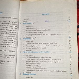 Maths Textbook For Class 10