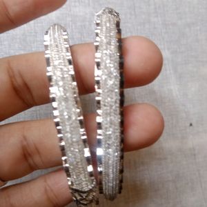 Bangles With White Diamond