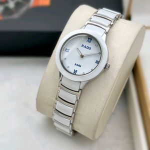 RADO CERAMIC LADIES WHITE WATCH @SALE