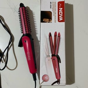 nova hair straightener 3 in 1