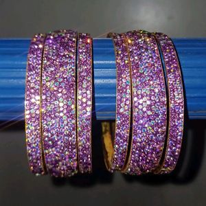 Purple Bangles/Kada