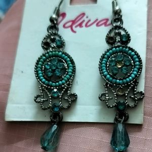 Blue Stone Earrings