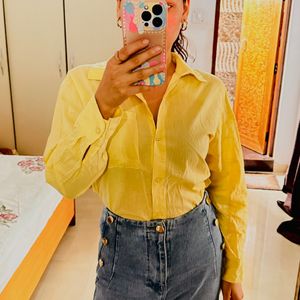 H&M Yellow Shirt