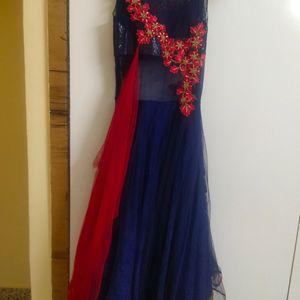 designer gown from indrani