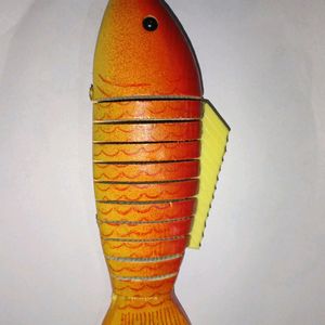Wooden Handmade Fish Showpiece
