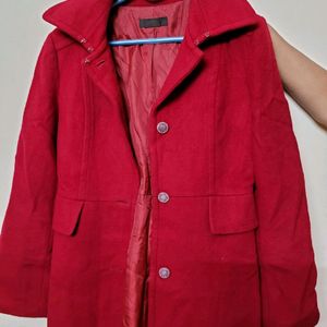 NEW YEAR OFFER!! Red Long Coat Imported