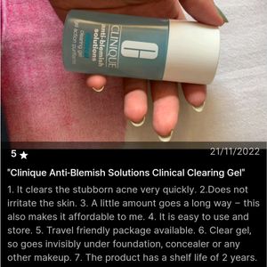 Clinique Anti-Blemish Clinical Clearing Gel