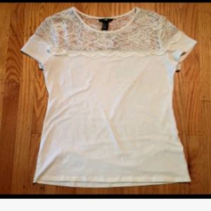 Cute H&M Net Lace Top