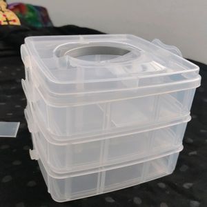 Adjustable  3 Layer Storege Box