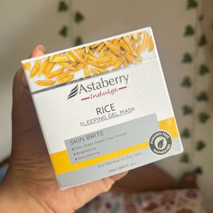 Rice Sleeping Gel Mask