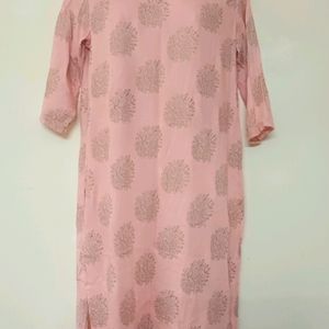 Pretty Peach Kurti